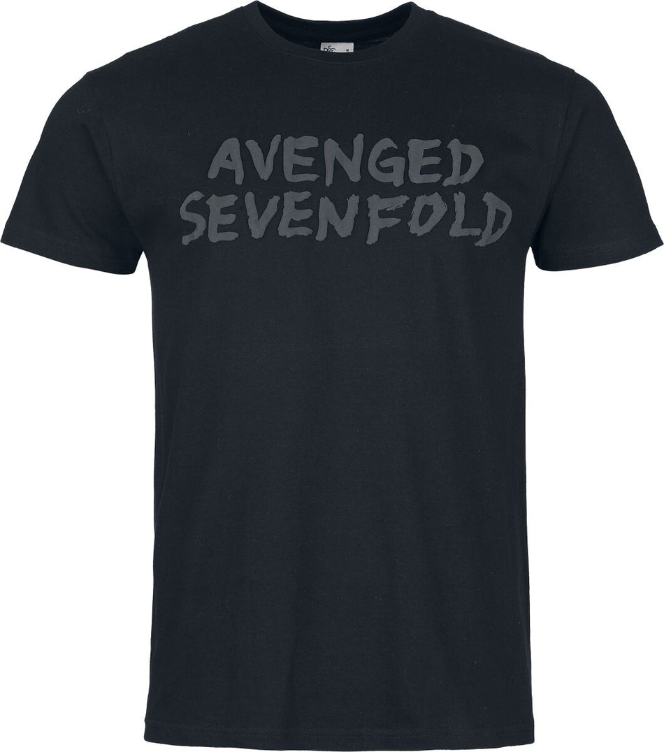 T-Shirt Manches courtes  de Avenged Sevenfold - Logo 3D Druck - S à 3XL - pour Homme - noir - Avenged Sevenfold