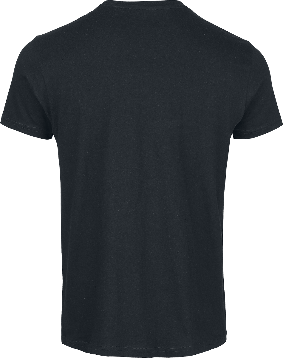 T-Shirt Manches courtes  de Nirvana - Smile Logo 3D Druck - S à 3XL - pour Homme - noir - Nirvana - View 2
