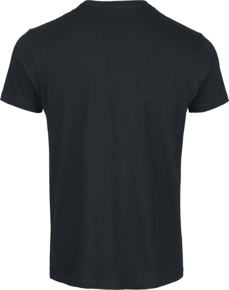 T-Shirt Manches courtes  de Nirvana - Smile Logo 3D Druck - S à 3XL - pour Homme - noir - Nirvana - View 2
