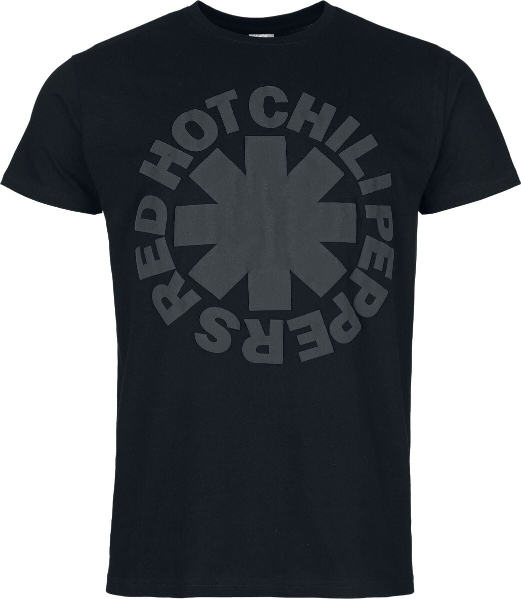 T-Shirt Manches courtes  de Red Hot Chili Peppers - Classic Logo - S à 3XL - pour Homme - noir - Red Hot Chili Peppers