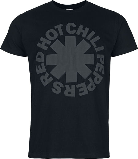 T-Shirt Manches courtes  de Red Hot Chili Peppers - Classic Logo - S à 3XL - pour Homme - noir - Red Hot Chili Peppers