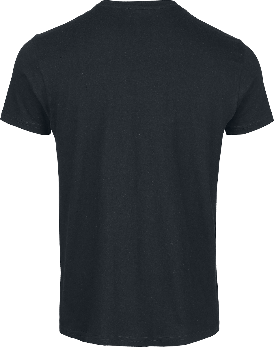 T-Shirt Manches courtes  de Red Hot Chili Peppers - Classic Logo - S à 3XL - pour Homme - noir - Red Hot Chili Peppers - View 2