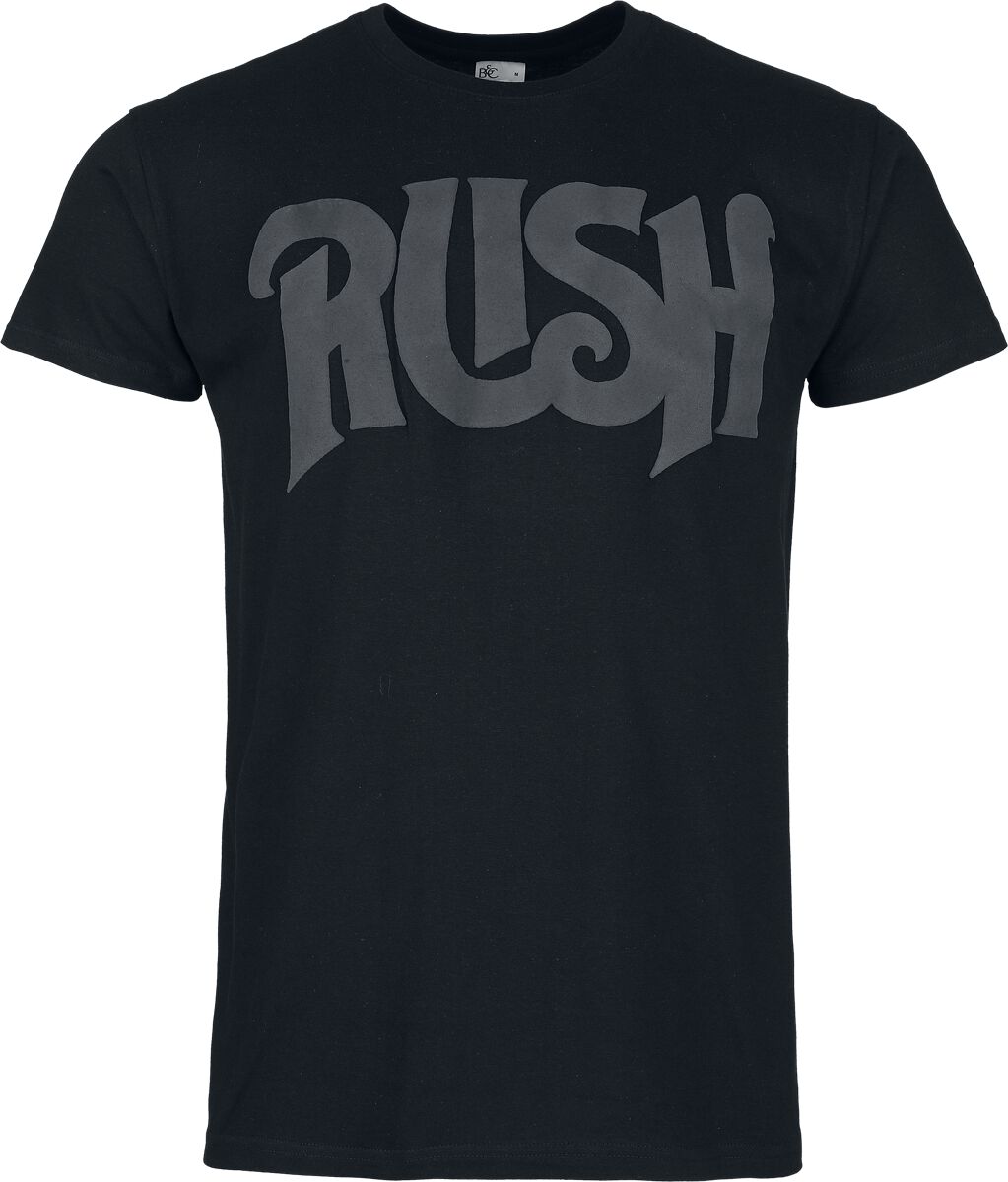 T-Shirt Manches courtes  de Rush - Logo 3D Druck - S à 3XL - pour Homme - noir - Rush