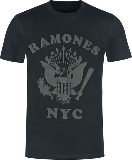 T-Shirt Manches courtes  de Ramones - Logo 3D Druck - S à 3XL - pour Homme - noir - Ramones