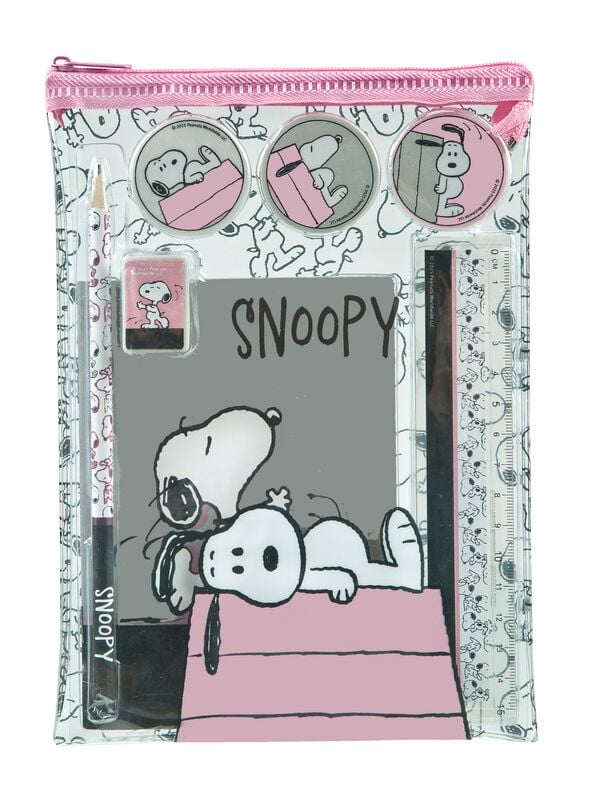 Set écriture  de Snoopy - pour Unisexe - multicolore - Snoopy