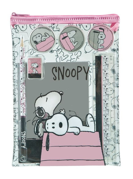 Set écriture  de Snoopy - pour Unisexe - multicolore - Snoopy
