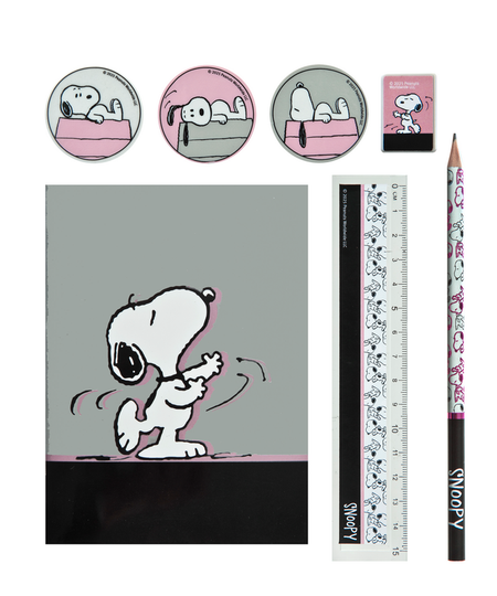 Set écriture  de Snoopy - pour Unisexe - multicolore - Snoopy - View 2