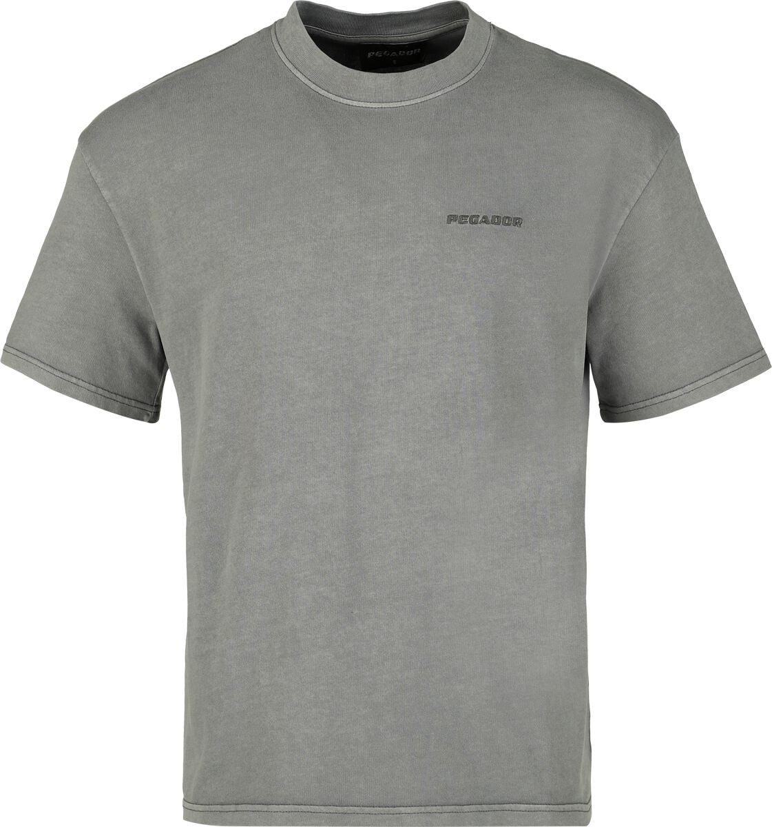 T-Shirt Oversize  de Pegador - LOGO OVERSIZED TEE - S à XXL - pour Homme - gris - Pegador