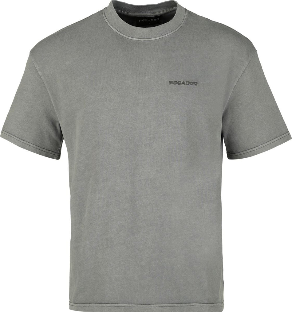 T-Shirt Oversize  de Pegador - LOGO OVERSIZED TEE - S à XXL - pour Homme - gris - Pegador
