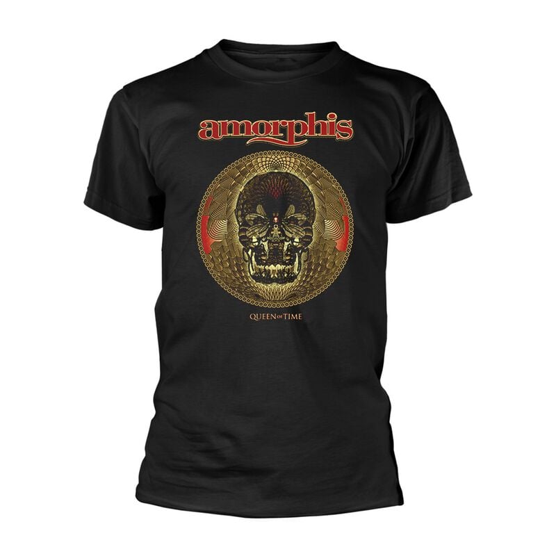 T-Shirt Manches courtes  de Amorphis - Queen of time - S à XXL - pour Homme - noir - Amorphis