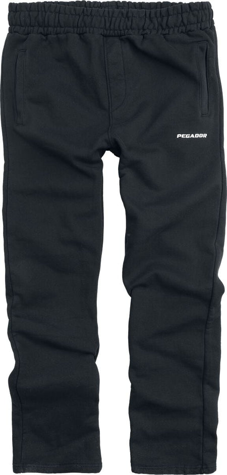 Bas de survêtement  de Pegador - LOGO WIDE SWEAT PANTS - S à XXL - pour Homme - noir - Pegador