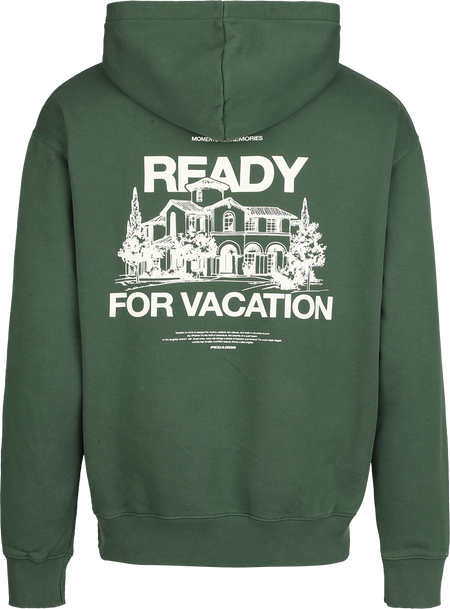 Sweat-shirt à capuche  de Pegador - Bovec Oversized Hoodie - S à XXL - pour Homme - vert - Pegador - View 2