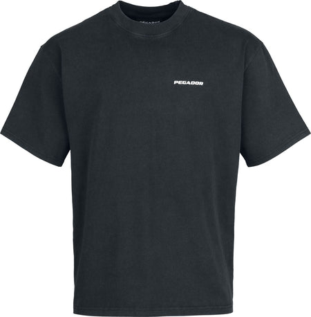 T-Shirt Oversize  de Pegador - Bovec Oversized Tee - S à XXL - pour Homme - noir - Pegador