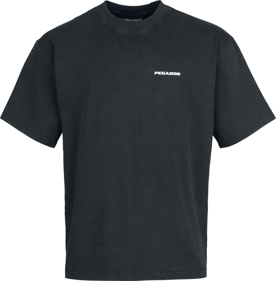 T-Shirt Oversize  de Pegador - Bovec Oversized Tee - S à XXL - pour Homme - noir - Pegador
