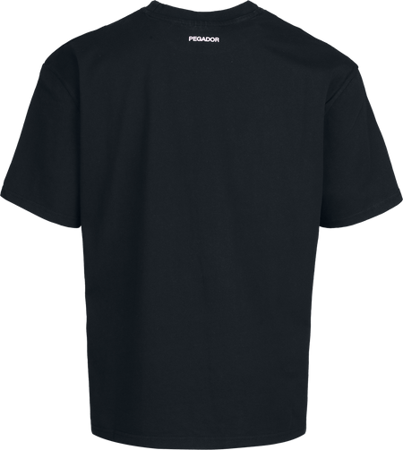 T-Shirt Oversize  de Pegador - Maribo Oversized Tee - S à XXL - pour Homme - noir - Pegador - View 2