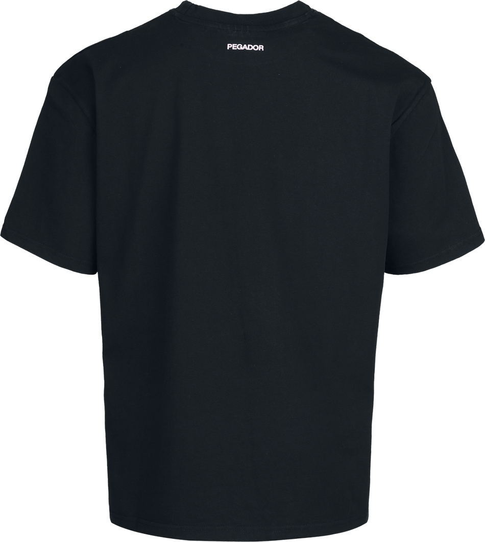 T-Shirt Oversize  de Pegador - Maribo Oversized Tee - S à XXL - pour Homme - noir - Pegador - View 2
