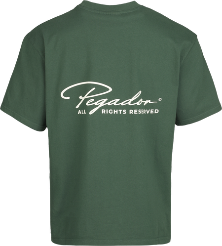 T-Shirt Oversize  de Pegador - Pike Oversized Tee - S à XXL - pour Homme - vert - Pegador - View 2