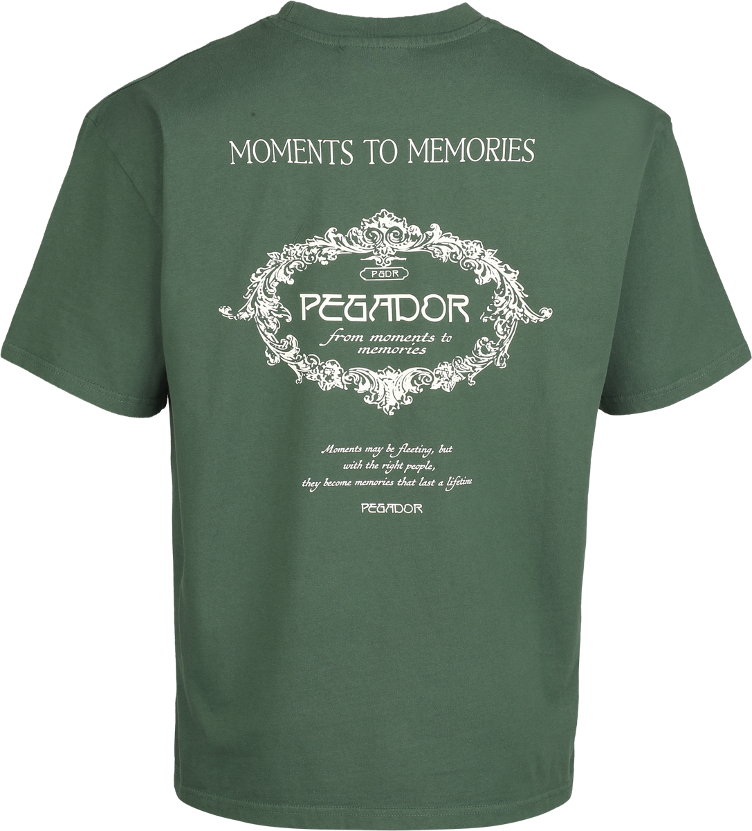 T-Shirt Oversize  de Pegador - Reine Oversized Tee - S à XXL - pour Homme - vert - Pegador - View 2