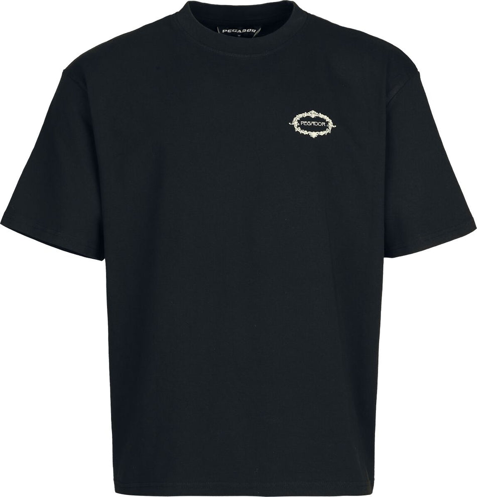 T-Shirt Oversize  de Pegador - Reine Oversized Tee - S à XXL - pour Homme - noir - Pegador