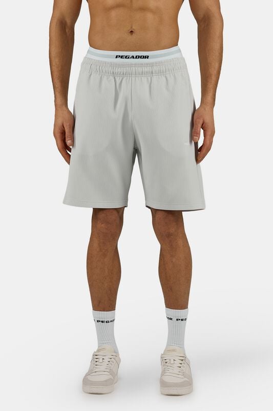 Short  de Pegador - Troy Plissee Shorts - S à XXL - pour Homme - gris - Pegador