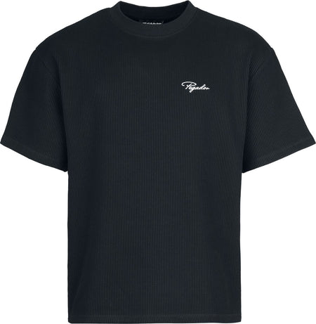 T-Shirt Oversize  de Pegador - Signar Oversized Rib Tee - S à XXL - pour Homme - noir - Pegador