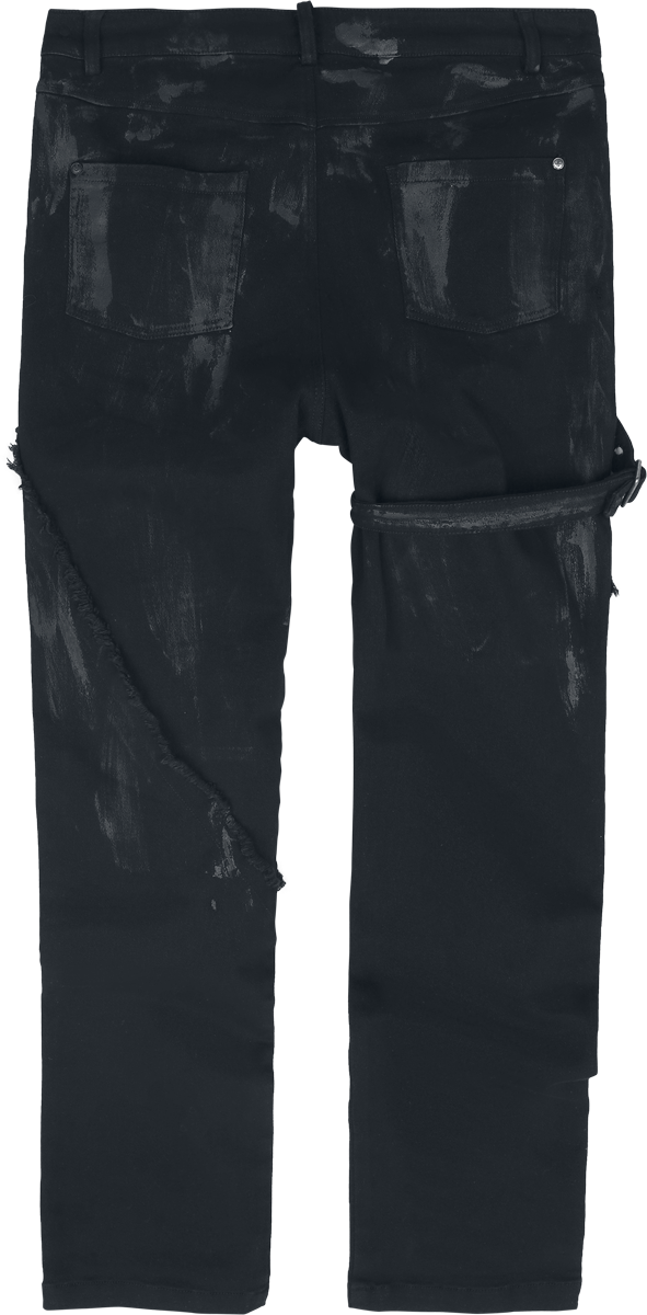 Jean Gothic de Devil Fashion - Punk Mech Men's Pants - S à XXL - pour Homme - noir - Devil Fashion - View 2
