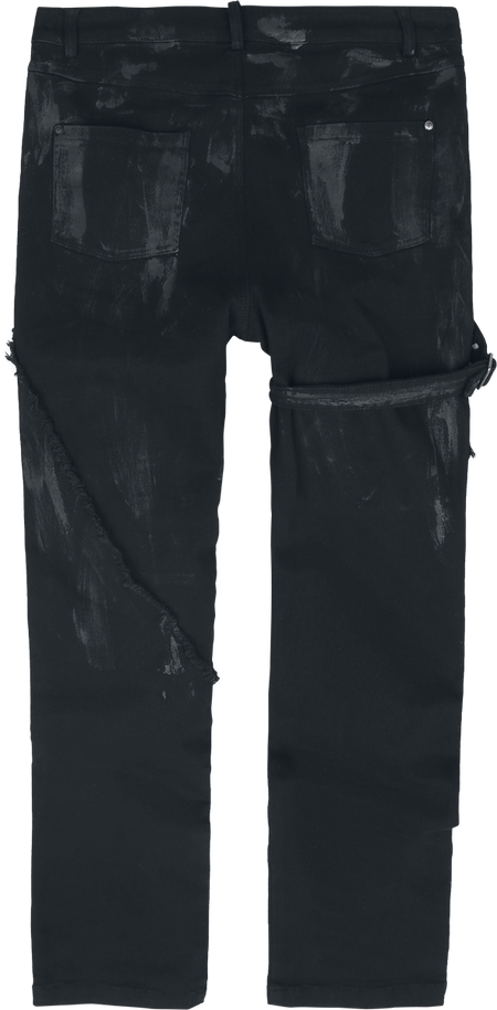 Jean Gothic de Devil Fashion - Punk Mech Men's Pants - S à XXL - pour Homme - noir - Devil Fashion - View 2