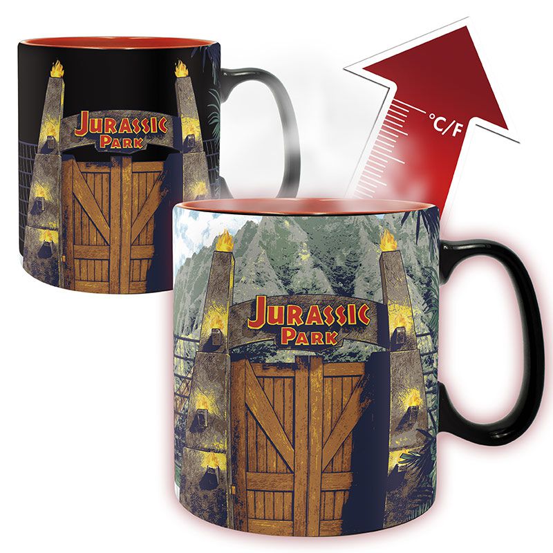 Mug  de Jurassic Park - Portes - Mug Magique - pour Indifférent - multicolore - Jurassic Park