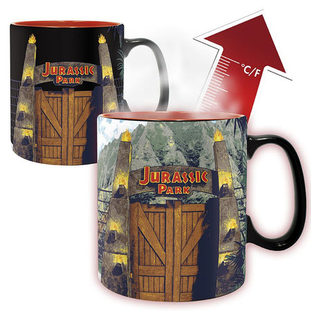 Mug  de Jurassic Park - Portes - Mug Magique - pour Indifférent - multicolore - Jurassic Park
