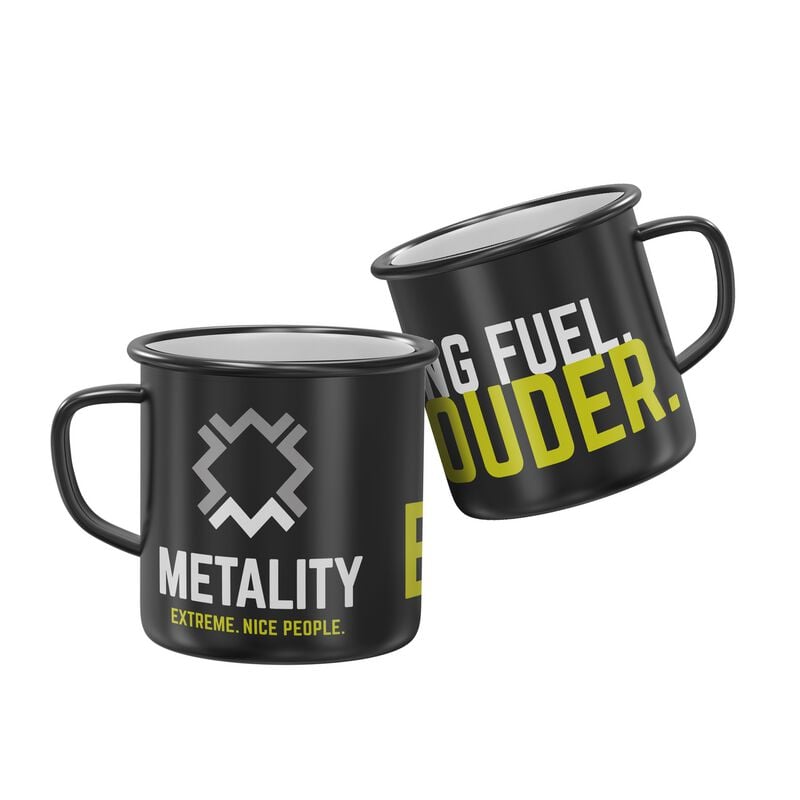 Gobelet  de Metality - Emaille Becher - pour Indifférent - Standard - Metality