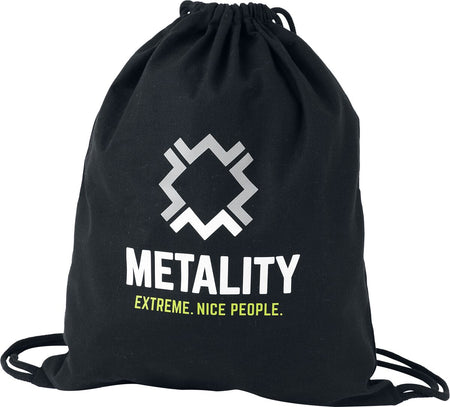 Sac de gym  de Metality - Sportbeutel - pour Unisexe - noir - Metality