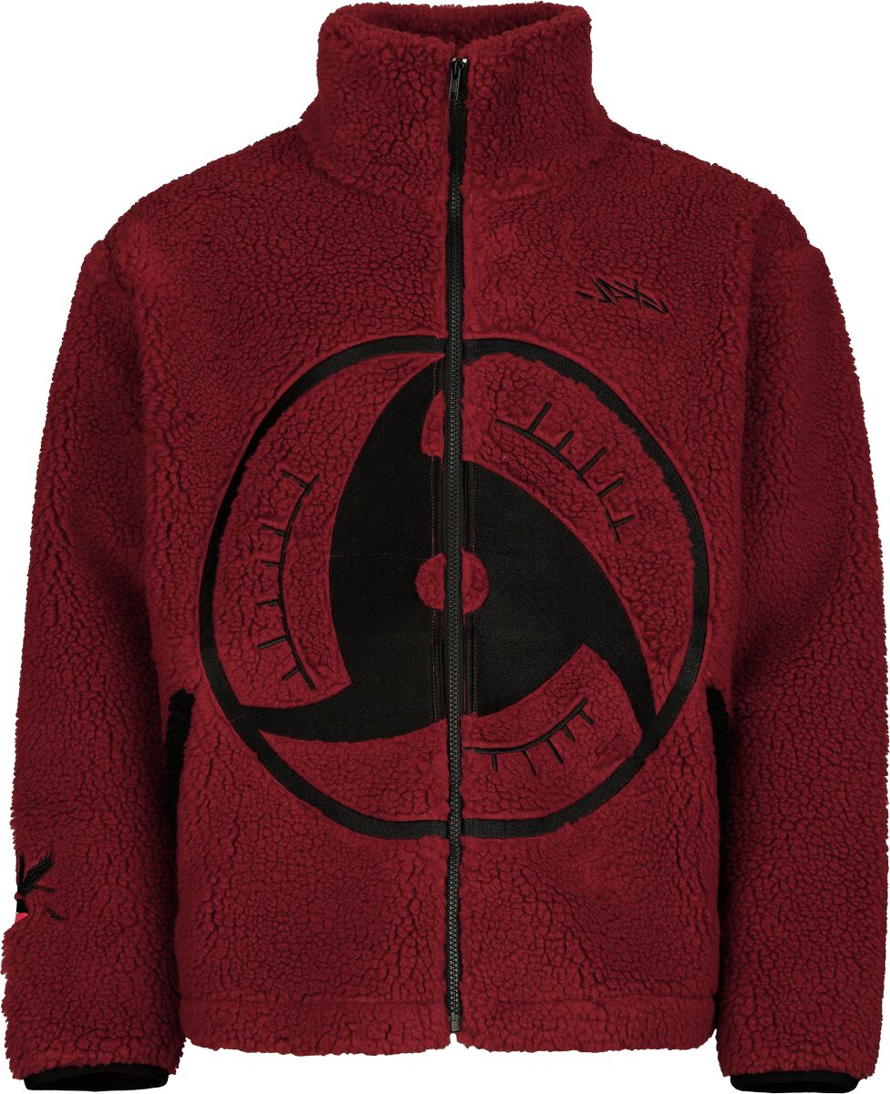 Veste mi-saison  de Naruto Shippûden - Mangekyō Sharingan - S à 3XL - pour Homme - rouge - Naruto Shippûden
