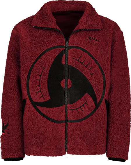 Veste mi-saison  de Naruto Shippûden - Mangekyō Sharingan - S à 3XL - pour Homme - rouge - Naruto Shippûden - View 2