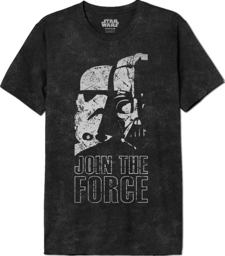 T-Shirt Manches courtes Disney de Star Wars - Join The Force - M à XXL - pour Homme - noir - Star Wars
