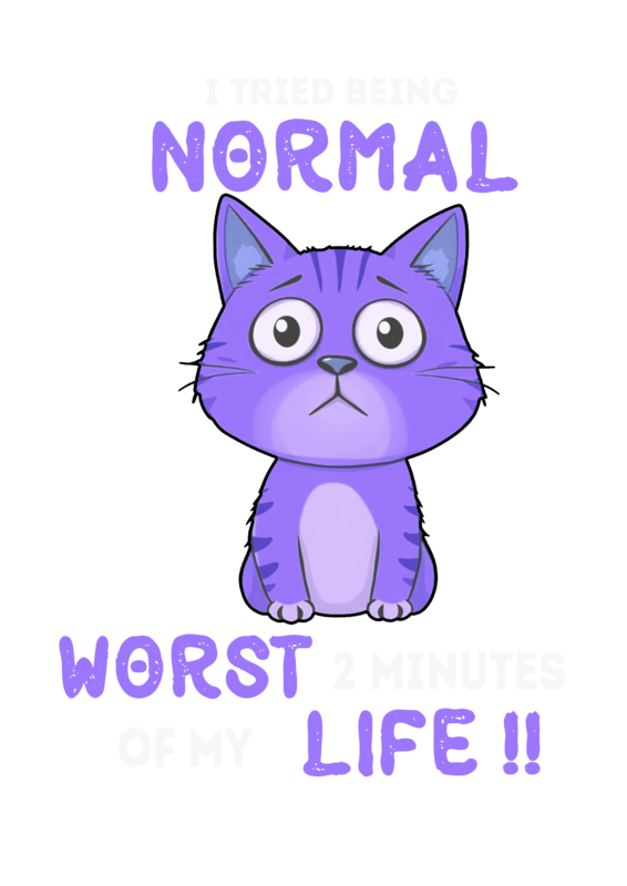 T-Shirt Manches courtes Fun de Tierisch - Beeing Normal - S à XXL - pour Femme - noir - Tierisch - View 2