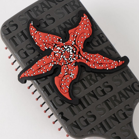 Brosse à cheveux  de Stranger Things - Demogorgon - pour Femme - noir/rouge - Stranger Things - View 2