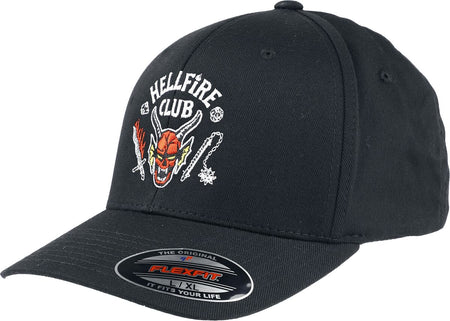 Casquette  de Stranger Things - Hellfire Club - Flexfit Cap - pour Unisexe - noir - Stranger Things