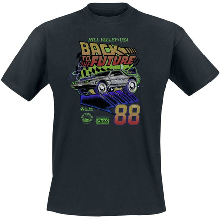 T-Shirt Manches courtes  de Retour Vers Le Futur - In Full Speed - M à 5XL - pour Homme - noir - Retour Vers Le Futur