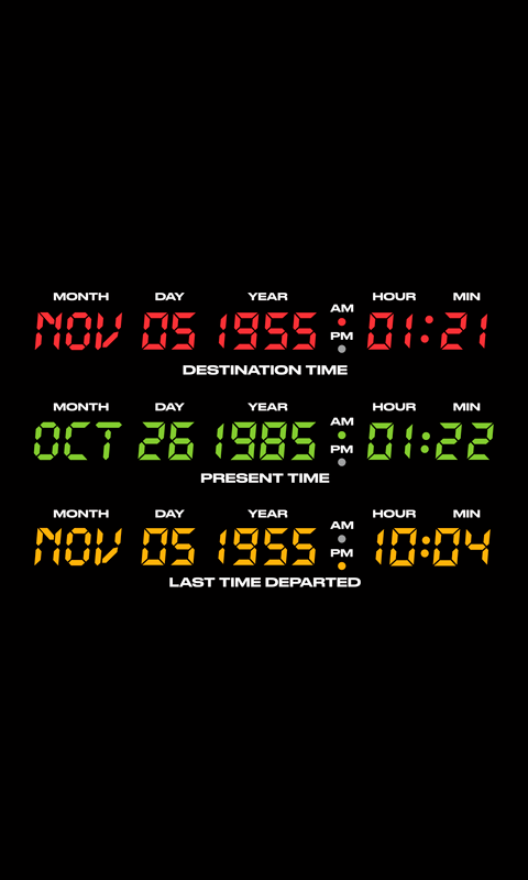 T-Shirt Manches courtes  de Retour Vers Le Futur - Delorean Display - S à 5XL - pour Homme - noir - Retour Vers Le Futur - View 2