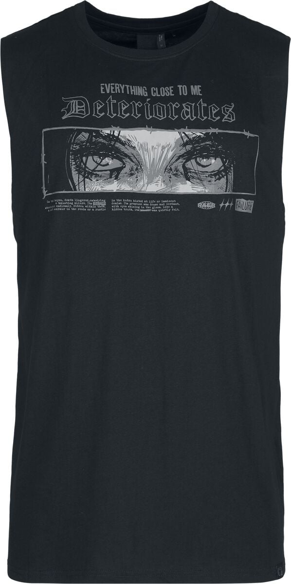 Débardeur Gothic de KIHILIST by KILLSTAR - Mooncrux Vest - XS à 4XL - pour Homme - noir - KIHILIST by KILLSTAR