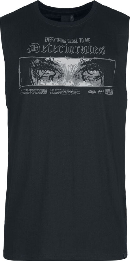 Débardeur Gothic de KIHILIST by KILLSTAR - Mooncrux Vest - XS à 4XL - pour Homme - noir - KIHILIST by KILLSTAR