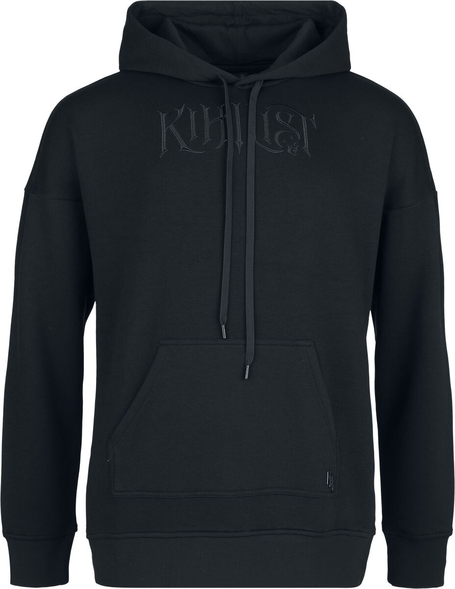 Sweat-shirt à capuche Gothic de KIHILIST by KILLSTAR - Eclipsa Hoodie - XS à 4XL - pour Homme - noir - KIHILIST by KILLSTAR