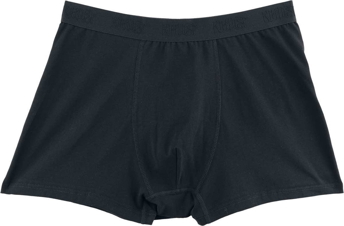Boxer Gothic de KIHILIST by KILLSTAR - Kihilist 2 Pack Boxers - XS à 4XL - pour Homme - noir - KIHILIST by KILLSTAR - View 2