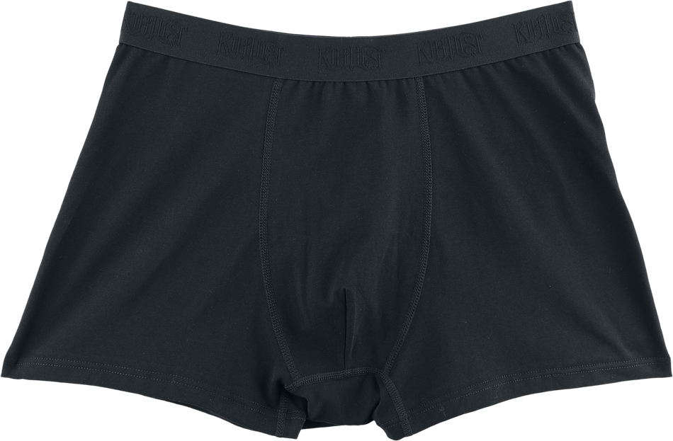 Boxer Gothic de KIHILIST by KILLSTAR - Kihilist 2 Pack Boxers - XS à 4XL - pour Homme - noir - KIHILIST by KILLSTAR - View 2