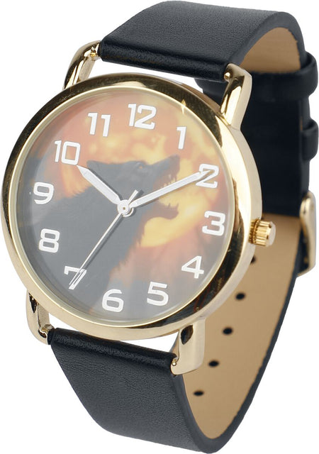 Montres bracelets  de Wolf - pour Unisexe - noir/or - Wolf