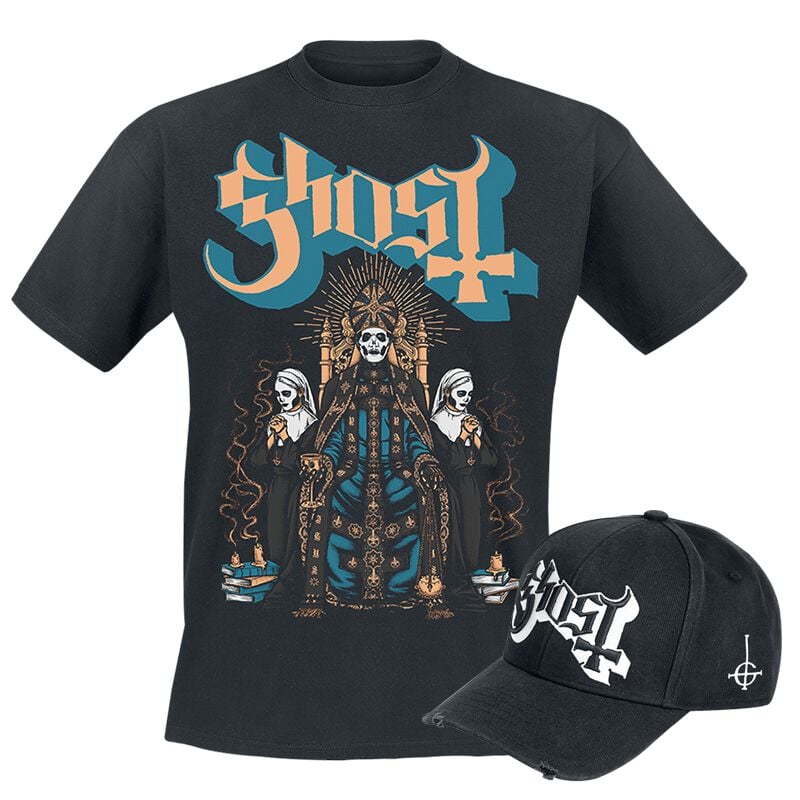 T-Shirt Manches courtes  de Ghost - Fan Bundle - S à 3XL - pour Homme - noir - Ghost