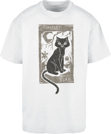 T-Shirt Manches courtes Disney de Hocus Pocus - Woodcut Thackery Binx - S à XXL - pour Unisexe - blanc - Hocus Pocus