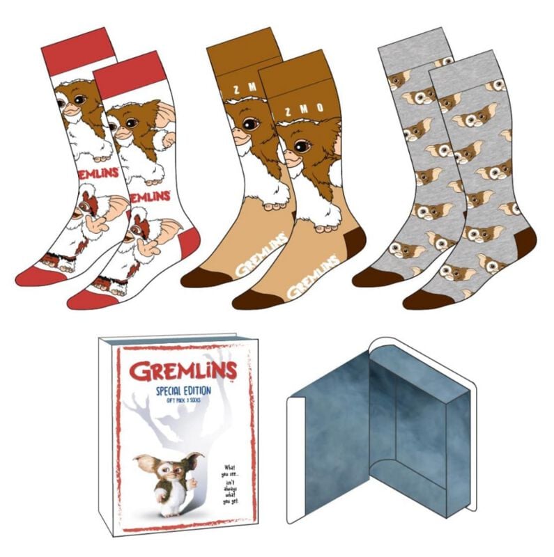 Chaussettes  de Gremlins - Gizmo - one size - pour Femme - multicolore - Gremlins