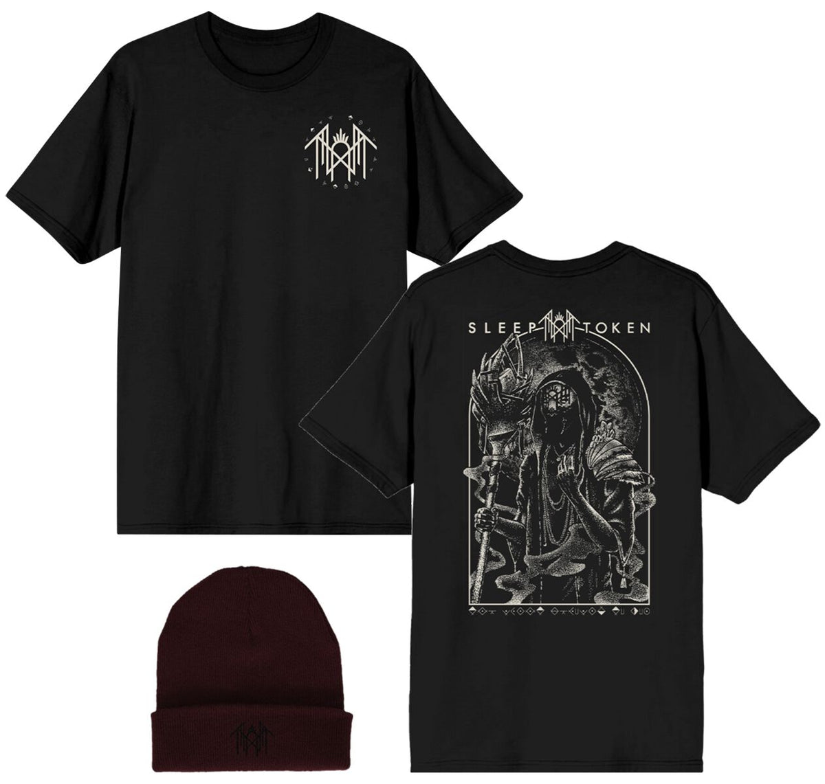 T-Shirt Manches courtes  de Sleep Token - Fan Bundle - S à 5XL - pour Homme - noir - Sleep Token