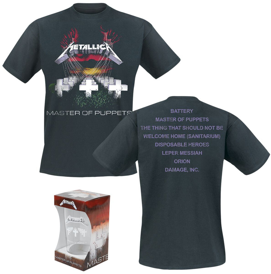 T-Shirt Manches courtes  de Metallica - Fan Bundle - S à 5XL - pour Homme - noir - metallica